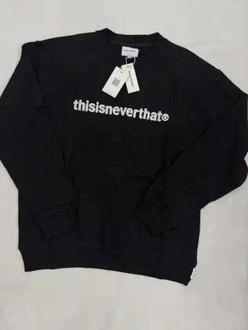 thisisneverthat 블랙 크루넥