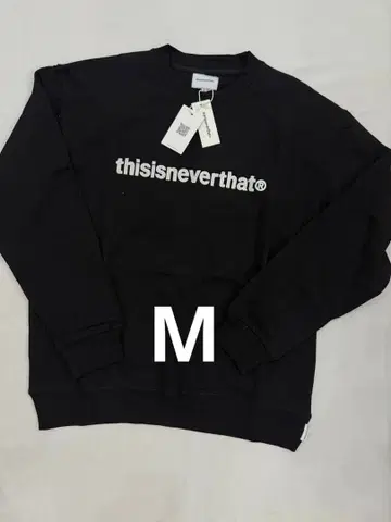 thisisneverthat 블랙 크루넥