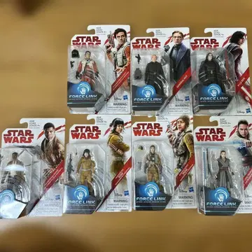 스타 워즈 베이직 피규어 7체 세트