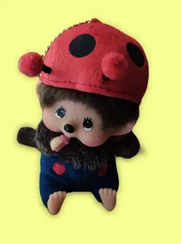 몬치치 키체인 얼굴 커져라 무당벌레