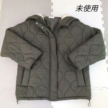 [ 미사용 ] 시마무라 LAUMEOMI 카키 퀼팅 자켓