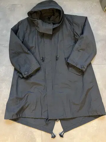 유나이티드 뱀부 나일론 모즈 코트 사이즈 2 네이비 라이너 포함