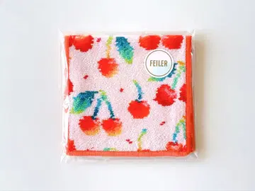 미개봉 체리 도트 손수건 파우치 온라인 한정판 페이