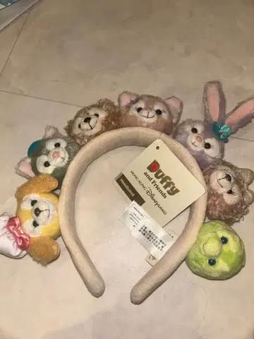 Duffy & Friends 캐릭터 머리띠