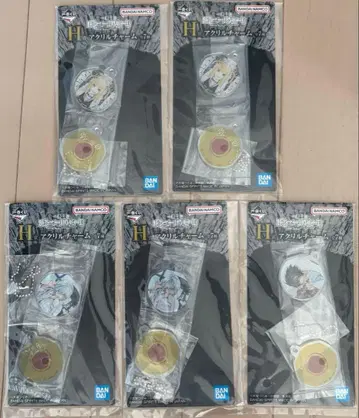 데스노트 제일복권 아크릴 참 5개
