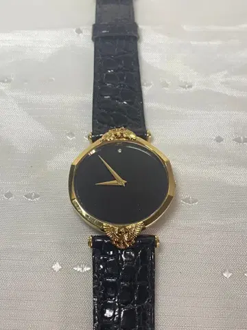 빈티지 프랭클린 민트 이글 워치 스위스산 블랙 다이얼