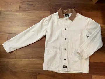 Stan Ray 코듀로이 옷깃 아이보리 커버올 M