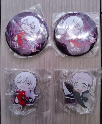 휴먼버그 대학 아크릴 스탠드 캔 배지 4개 세트