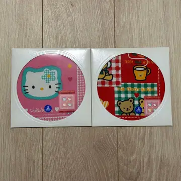 [ 미사용 새상품 ] 키티 헬로키티 손수건 헤이세이 레트로 TEDDY