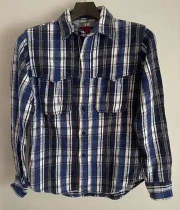 [ USA 제조 ] 네펜데스 뉴욕 플란넬 셔츠 블루 계열