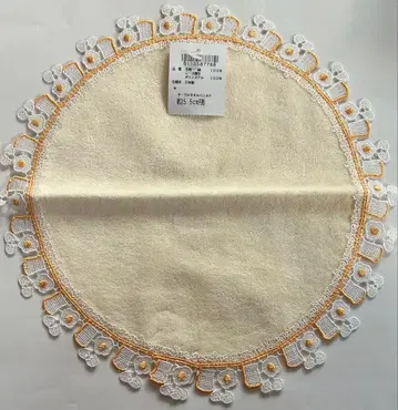 치카자와 레이스 타월 손수건 아침 식사