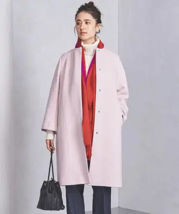 UNITED ARROWS UBCB 노카라 벨 슬리브 코트