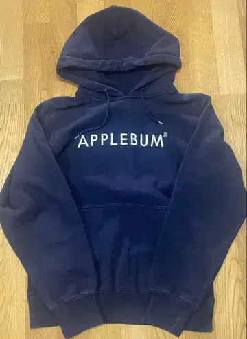 APPLEBUM 자수 LOGO 후드티