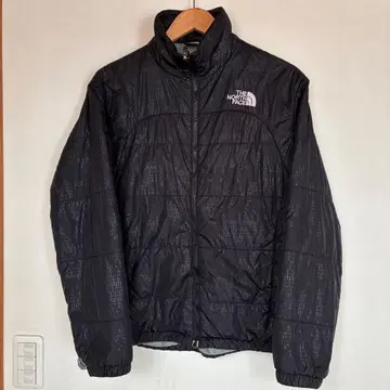 THE NORTH FACE 패딩 자켓 블랙 올 패턴