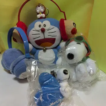 도라에몽 호빵맨 스누피 봉제 인형 세트