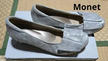 [ Monet ] 실버 리본 포함 펌프스 23.0cmEEE