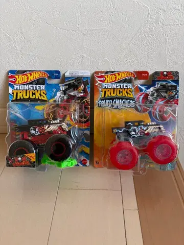 핫휠 몬스터 트럭 본 쉐이커 2종 세트 미개봉품