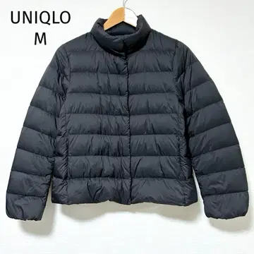 유니클로 M 울트라 라이트 다운 자켓 블랙 하이넥