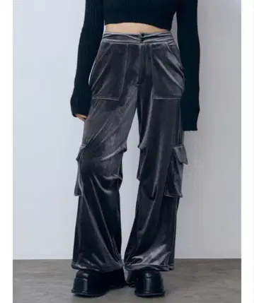 EMODA 아웃 포켓 탱크 카고 팬츠