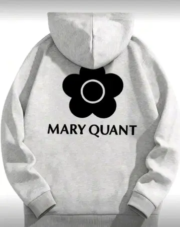 라이트 그레이 후드 부착 트레이닝복