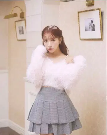 미스트레스 Long Shaggy Knit Ensemble 니트