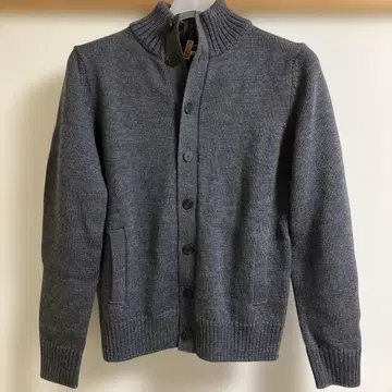 가마쿠라 셔츠 스탠드 카라 가디건 M 사이즈 그레이