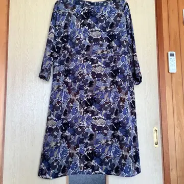 Keith 꽃무늬 긴팔 원피스 44