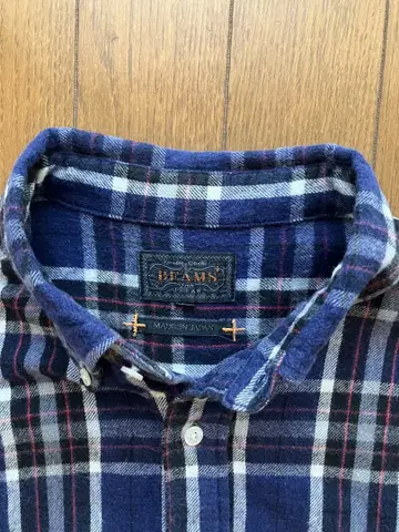 빔즈 플러스 버튼 다운 플란넬 셔츠