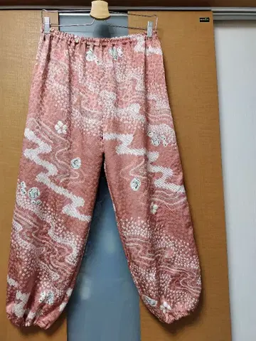 츠지가하나 리 몸빼 팬츠, 기모노 리메이크 순수 실크