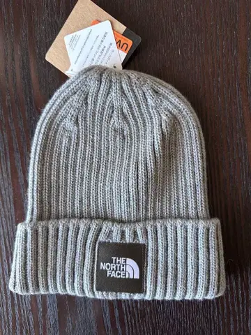 THE NORTH FACE 그레이 니트 모자 FREE 사이즈