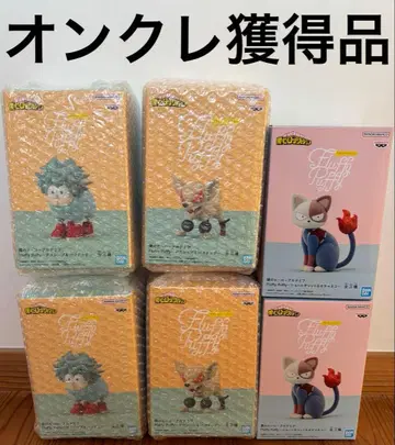 히로아카 Fluffy Puffy 데쿠 양 바쿠견 숏캣