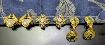 NINA RICCI& monet 골드 귀찌