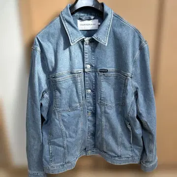 CALVIN KLEIN JEANS 데님 자켓 L 사이즈 스트레치