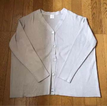 apart by lowrys [ e/rm ] 실크 혼방 V넥 리브 가디건