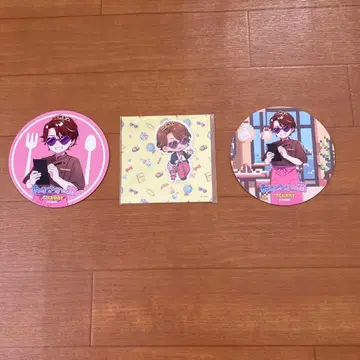 캐릭터 코스터와 스티커 세트 아카사카의 상자 오칸