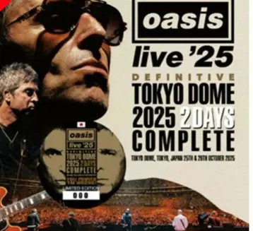 oasis DEFINITIVE TOKYO DOME 2025 미개봉