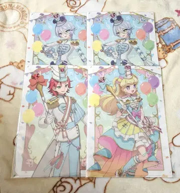 프리파라 마루쿠지 클리어 파일 아사히 코요이 쇼고 히비키 파루루