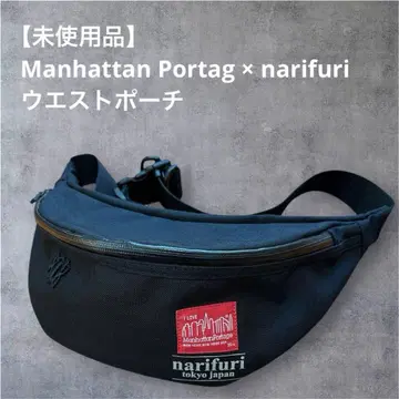 미사용품 Manhattan Portag x narifuri 웨스트 파우치