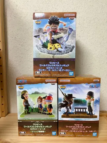 원피스 월드 컬렉터블 피규어 3체 세트