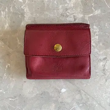 IL BISONTE 가죽 접이식 지갑