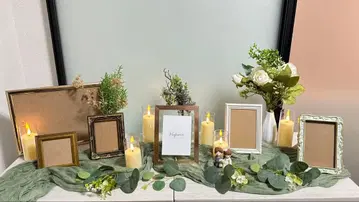 웰컴 스페이스 세트 결혼식 피로연