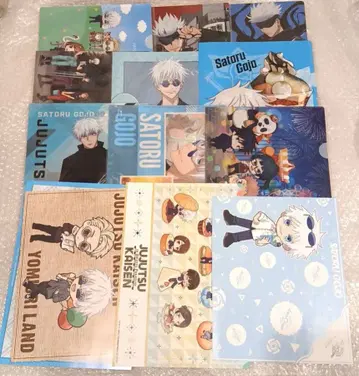 주술회전 클리어 파일 런치 매트 고죠 사토루