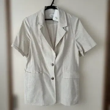 CENEA 린넨 자켓+팬츠 세트 베이지