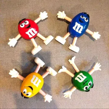 m&m's 엠앤엠즈 피규어 4체 세트