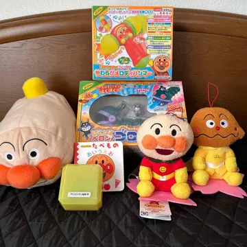 호빵맨 봉제 인형 완구 세트