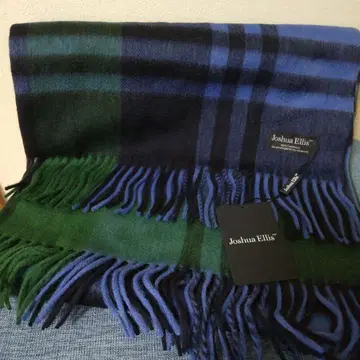 Joshua Ellis 캐시미어 체크 스톨