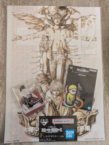 1번 복권 데스노트 포스터 스티커 스탠드