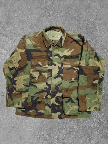 BDU 셔츠 밀리터리 자켓 미군 US 구제 의류 빈티지