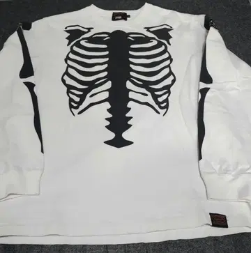 VANSON 스켈레톤 긴팔 T셔츠