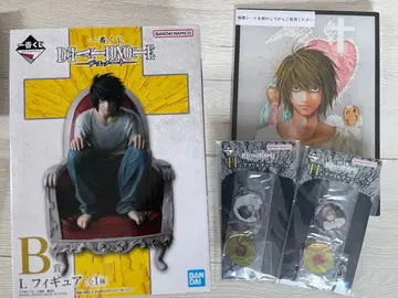데스노트 제일복권 DEATHNOTE B상 L 피규어 C상 H상 2점